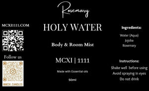 Holy Water Body & Room Mist