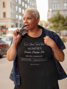 Auntie's sweet potato pie Unisex t-shirt
