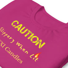 將圖片載入圖庫檢視器 Caution Unisex t-shirt