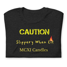 將圖片載入圖庫檢視器 Caution Unisex t-shirt