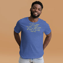 Load image into Gallery viewer, I&#39;m not a snack I&#39;m a candle Unisex t-shirt