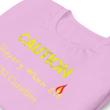 將圖片載入圖庫檢視器 Caution Unisex t-shirt