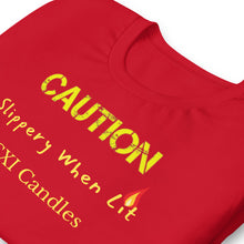 將圖片載入圖庫檢視器 Caution Unisex t-shirt