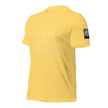 將圖片載入圖庫檢視器 El Jefe Unisex t-shirt