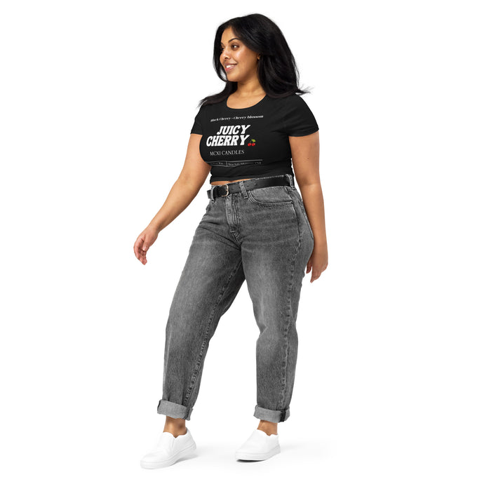 Juicy Cherry Women’s Crop Tee