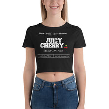 將圖片載入圖庫檢視器 Juicy Cherry Women’s Crop Tee