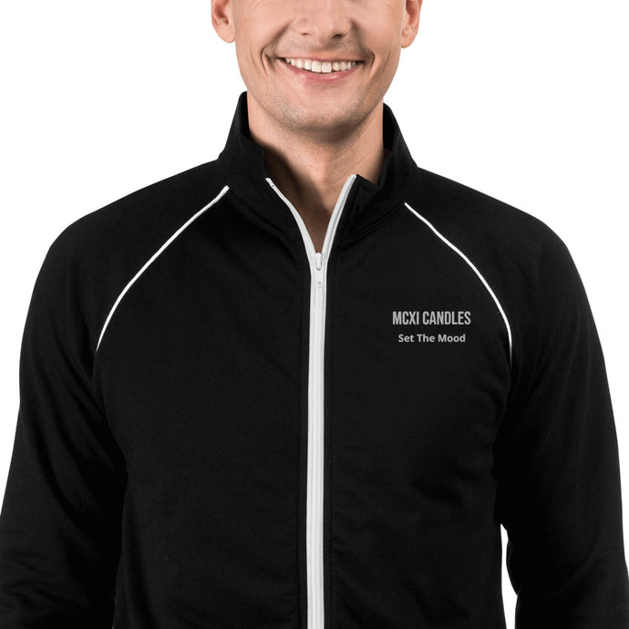 MCXI Candles Piped Fleece Jacket
