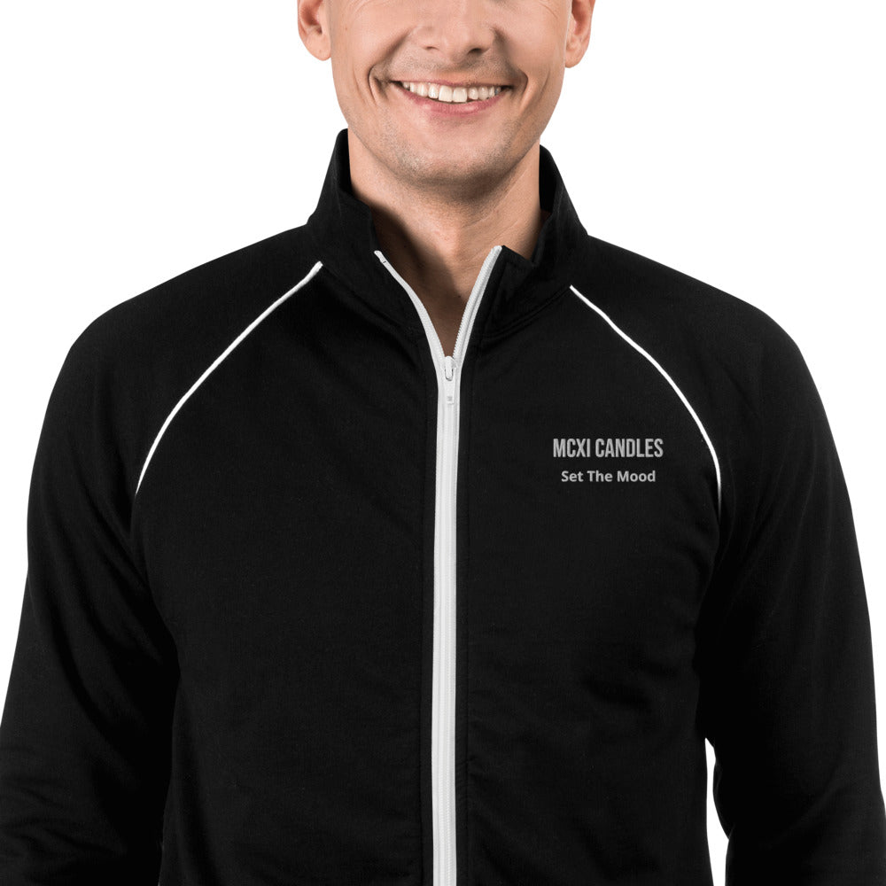 MCXI Candles Piped Fleece Jacket