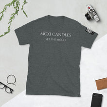將圖片載入圖庫檢視器 MCXI Candles Short-Sleeve Unisex T-Shirt