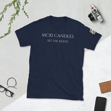 將圖片載入圖庫檢視器 MCXI Candles Short-Sleeve Unisex T-Shirt